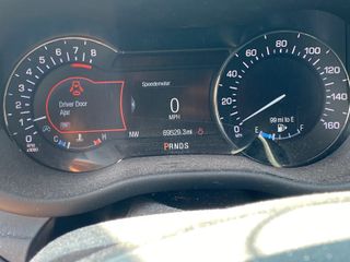 2019 Lincoln MKC Standard - Interior Dashboard With Vehicle Running Image